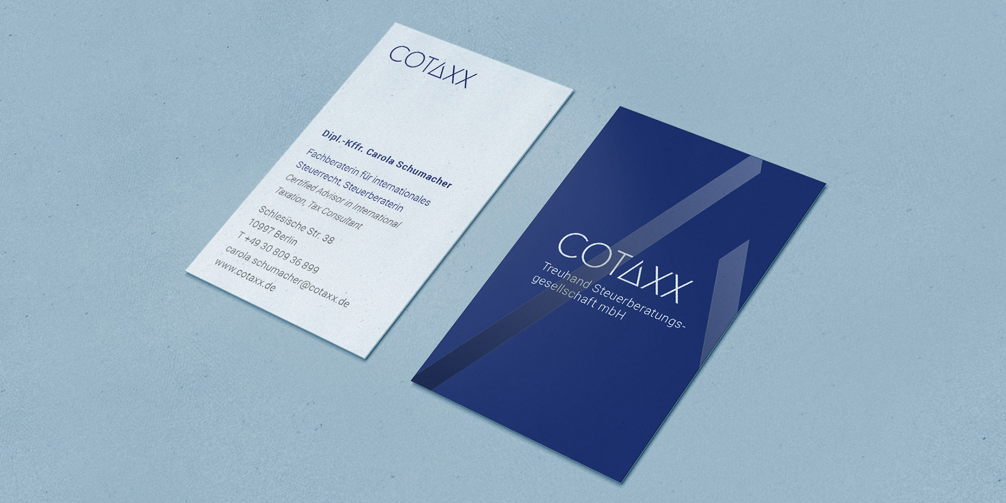 Cotaxx Visitenkarte